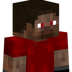 Красный персонаж - Сбоку