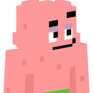 Розовая морская звезда - Сбоку