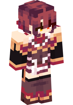 Аниме-девушка с янтарным взглядом