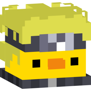 Цыплёнок-шиноби в куртке - Голова