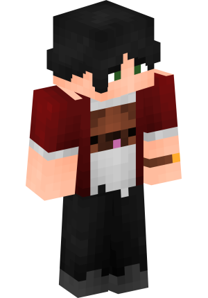 Милый парень в кофте с принтом