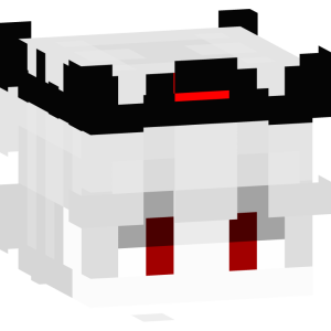 Красноглазый демон в коронке - Голова