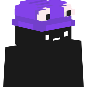 Фиолетовый лягушонок в худи - Сбоку