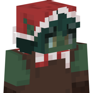 Праздничный лесной эльф - Сбоку