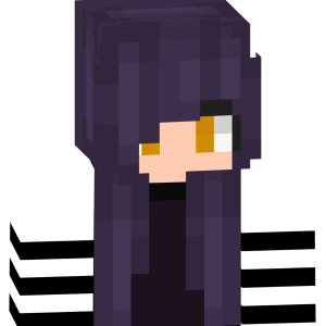 Темноволосая аниме-девушка - Спереди