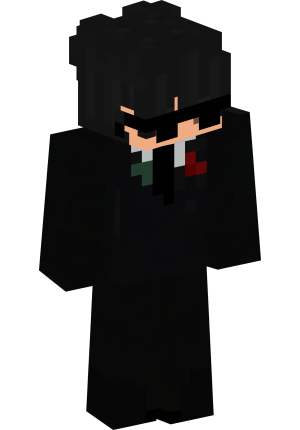 Агент в черном костюме