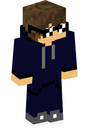 Стильный парень в темной толстовке