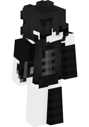 Монохромная готическая леди