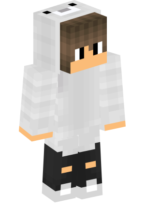 Мальчик в белом худи