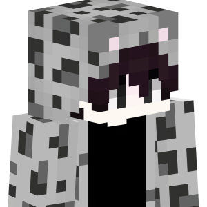 Пятнистый котёнок в худи - Сбоку