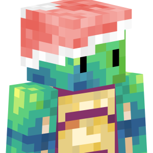 Праздничный тропический гость - Сбоку