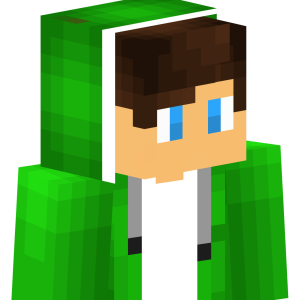 Изумрудный худи-парень - Сбоку