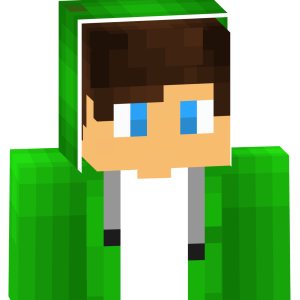 Изумрудный худи-парень - Спереди