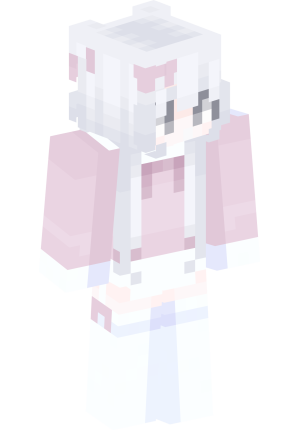 Нежная пастельная аниме-девочка