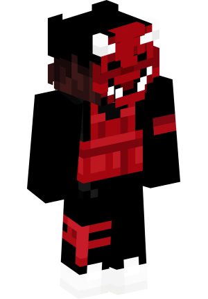 Краснолицый демон-они