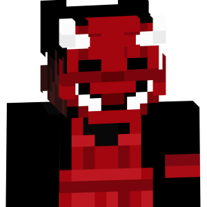 Краснолицый демон-они - Спереди