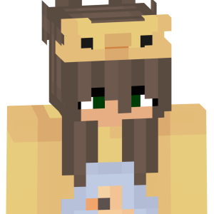 Девочка с повязкой-животным - Спереди