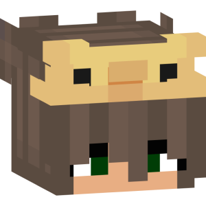 Девочка с повязкой-животным - Голова