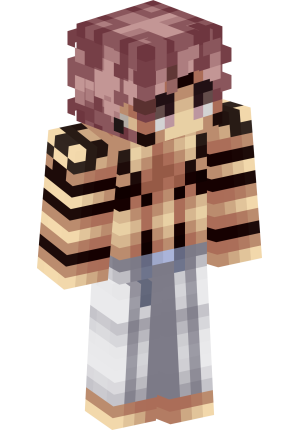 Розоволосый аниме-юноша