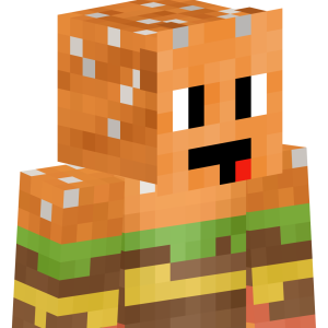 Веселый чизбургер - Сбоку