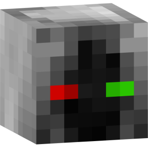 Красный демон в костюме - Голова