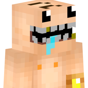 Безумный слюнявый бродяга - Сбоку