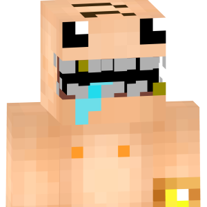 Безумный слюнявый бродяга - Спереди