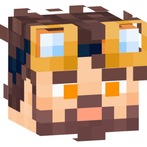 Стимпанк-механик в очках - Голова