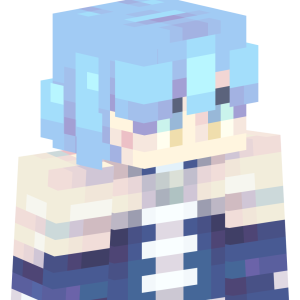 Лазурный аниме-мечтатель - Сбоку