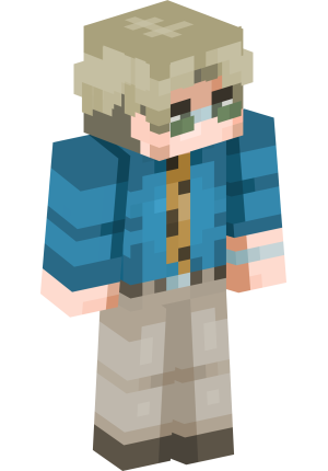 Стильный парень в очках