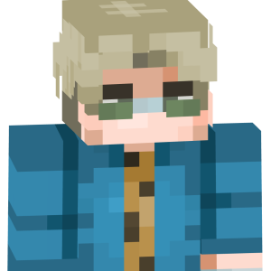 Стильный парень в очках - Спереди