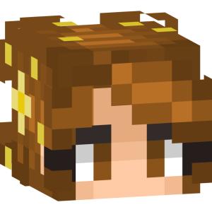 Солнечная фермерша с цветами - Голова