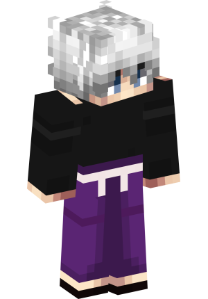 Серебряный аниме-юноша