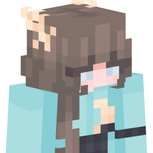 Нежная мечтательница в бирюзовом - Сбоку