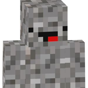 Озорной каменный голем - Спереди