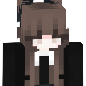 Милая шатенка с бантами - Спереди