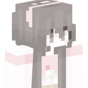 Милая аниме-девушка в пастели - Сбоку