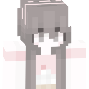 Милая аниме-девушка в пастели - Спереди