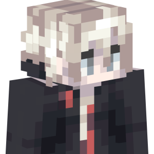 Пепельноволосый аниме-парень - Сбоку