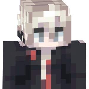 Пепельноволосый аниме-парень - Спереди