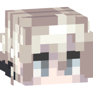 Пепельноволосый аниме-парень - Голова