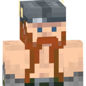 Свирепый северный воин - Спереди