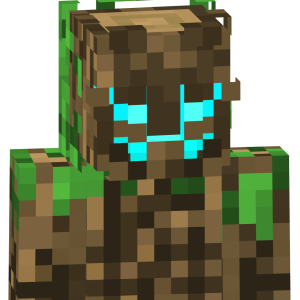 Лесной дух с неоновыми глазами - Спереди