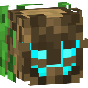 Лесной дух с неоновыми глазами - Голова