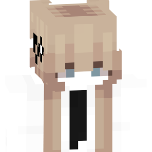 Светловолосый аниме-подросток - Спереди