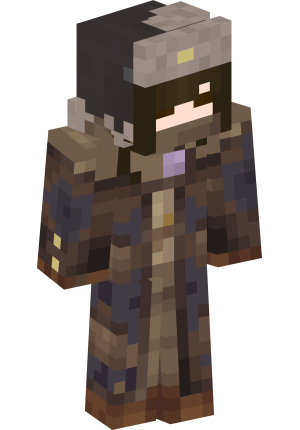 Зимний разведчик в ушанке