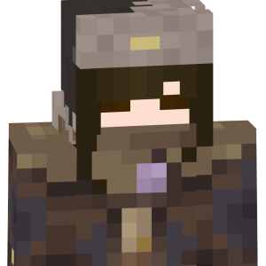 Зимний разведчик в ушанке - Спереди