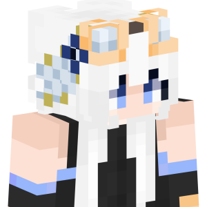 Снежная авиаторша в очках - Сбоку