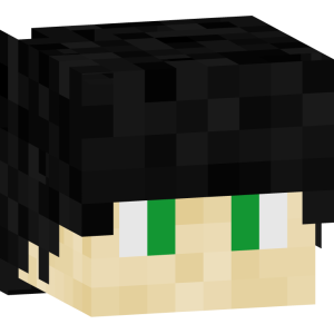 Изумрудный аниме-парень - Голова