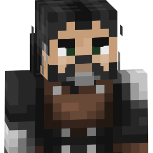 Суровый средневековый странник - Спереди